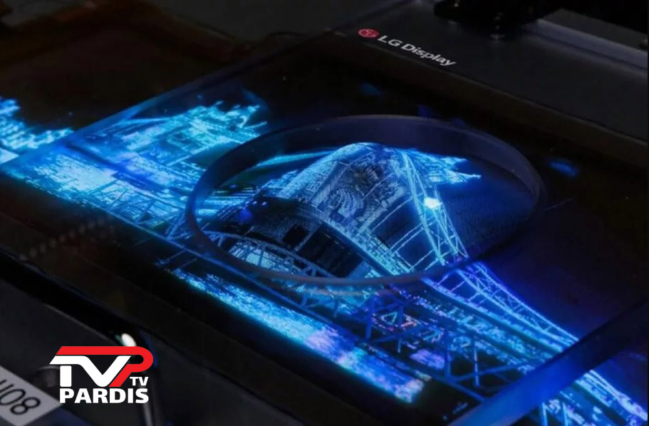 معرفی نمایشگر کشسان ال‌جی